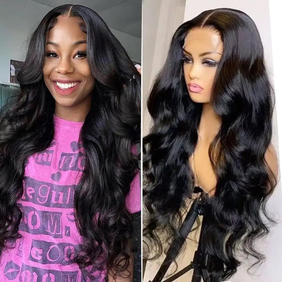 13x4 Lace Closure Frontal Body wave Brazilian Hair Wig