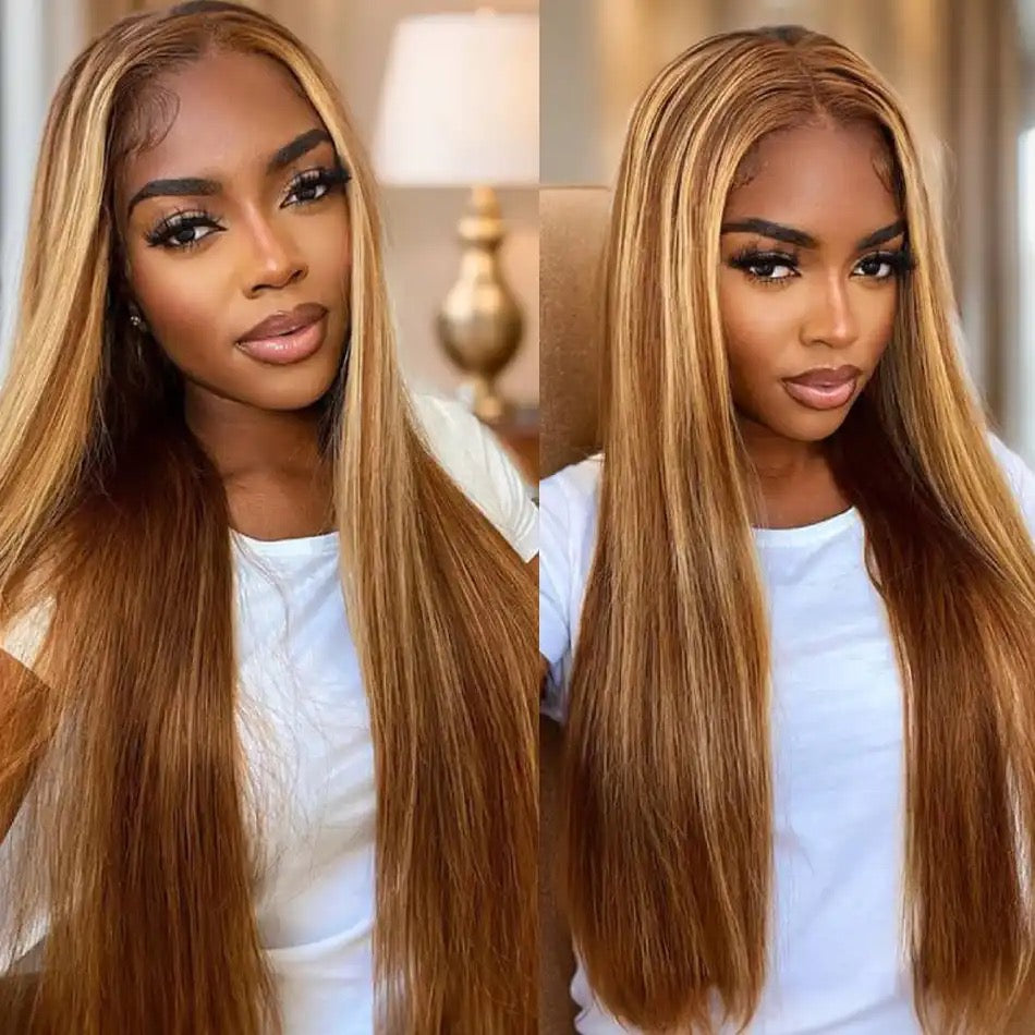 13 x4 Lace closure Frontal, straight Brazilian hair Wig