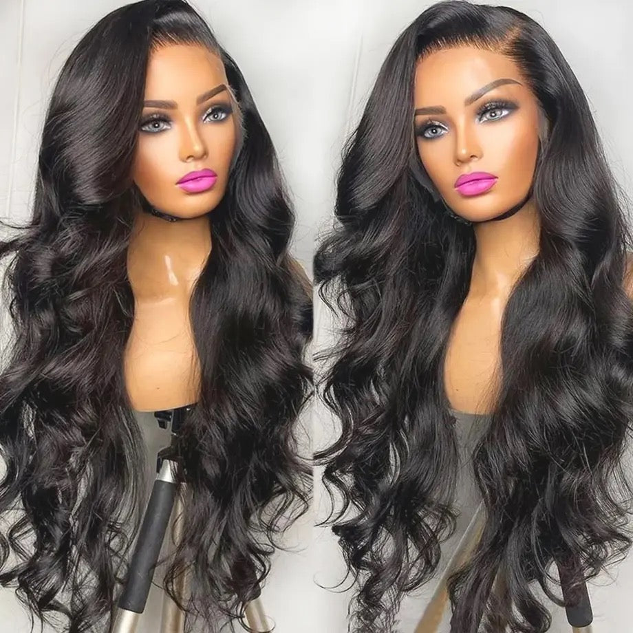 13x4 Lace Closure Frontal Body wave Brazilian Hair Wig